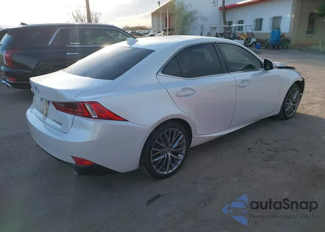 2016 Lexus Is 200T из США, поврежденный, VIN JTHBA1D2XG5009209
